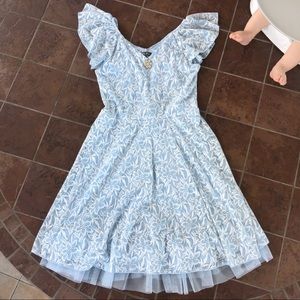 Girls Lily Rose Formal Lace Dress
